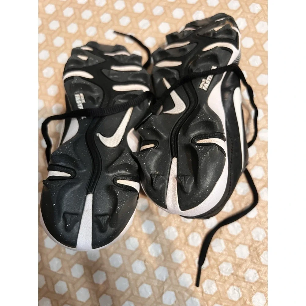 Baseball Cleats Black White Nike Diamond Size 13C